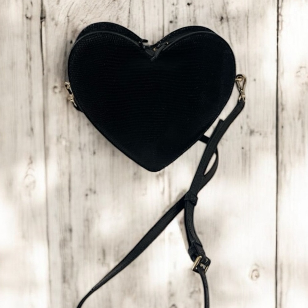 kate spade Black Heart Crossbody Bag - Picture 6 of 14